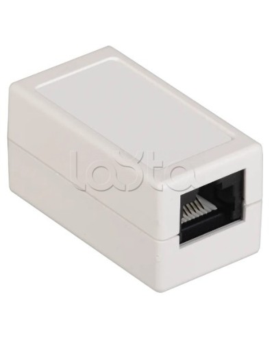 Проходной адаптер кат. 6 UTP тип RJ45-RJ45 ITK CS70-1C06U в Москве Проходные адаптеры RJ-45 и разветвители Pintop.ru