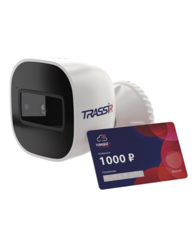 IP-камера видеонаблюдения уличная TRASSIR CloudBulletWifi в Москве IP-камеры Pintop.ru