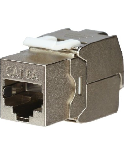 Модуль Keystone, Jack RJ-45(8P8C), FTP экранированный, CAT 6A, тип 180 град., самозажимной REXANT PRO 02-0361 в Москве Модули Keystone Pintop.ru