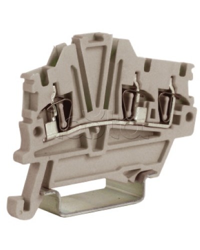 Зажим 1,5 кв.мм серый 1 ввод/2 вывода DKC ZHM410GR в Москве Держатели, клипсы, скобы Pintop.ru