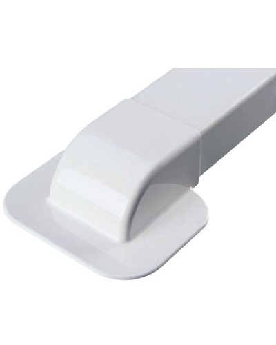 Ввод в стену под углом 90 град. для короба 120х60 мм DKC AIR12068 в Москве Аксессуары для стоек и шкафов Pintop.ru