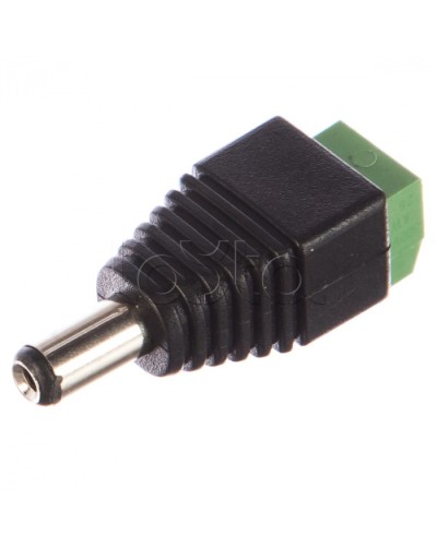 Разъем питания штекер 2.1х5.5 с клеммной колодкой (50шт/уп) REXANT 14-0314 в Москве Коннекторы Pintop.ru