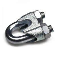 Зажим троса одинарный D4мм тип "Слоник" DIN 741 (100 шт/уп) Промрукав (PR08.3892)