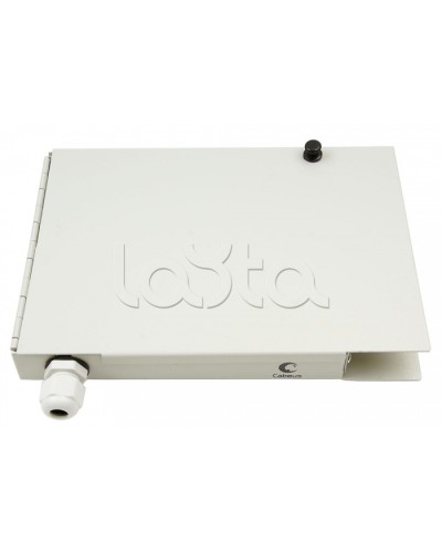 Бокс оптический настенный 19 на 8 SC/LC портов Cabeus JJT-8-SC в Москве Кросс оптический Pintop.ru