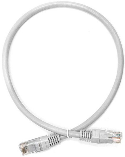 Патч-корд RJ45 TWT UTP кат.6, с заливными колпачками, 2.0 м, серый TWT TWT-45-45-2.0/6-GY в Москве Патчкорды (медные) Pintop.ru