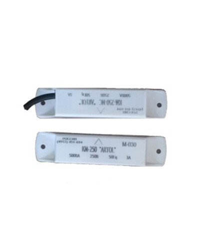 Датчик положения магнитогерконовый Магнито-Контакт КМ-250-NO ARTOL (c магнитом М-030) в Москве Извещатели охранные Pintop.ru