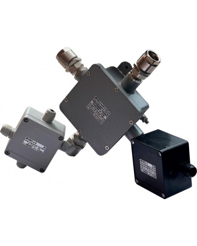 Коробка огнестойкая взрывозащищенная Спецприбор КВО-i-3 в Москве Комутационные взрывозащищенные коробки Pintop.ru