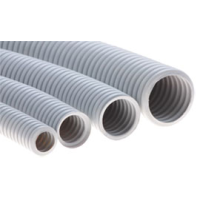 Труба HFFR гофрир. легкая,с зондом,без галогена, ПЛЛ 20мм Экопласт 20120HFR-W