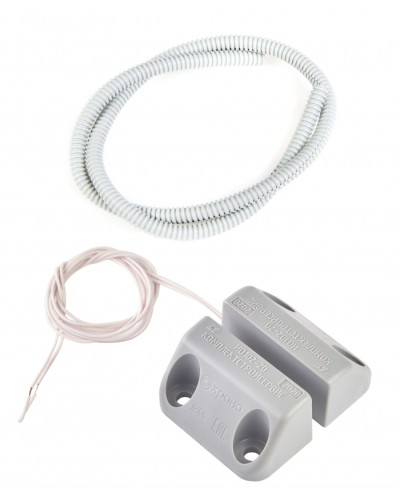 Извещатель охранный точечный магнитоконтактный накладной Комплектстройсервис ИО 102-20 Б2П (2) (пластиковый рукав) в Москве Извещатели охранные Pintop.ru