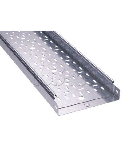 Лоток перфорированный 200x50x3000, толщина металла 1.5мм DKC 3526415 в Москве Кабельные лотки Pintop.ru