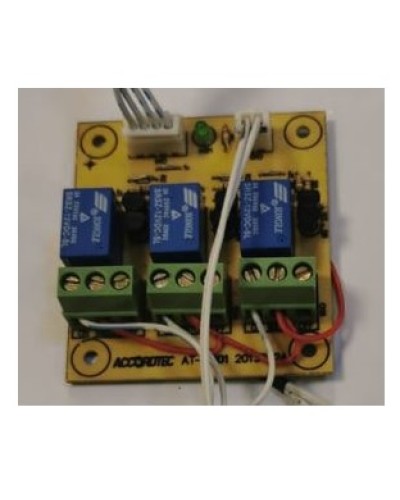 Универсальная релейная плата на 3 выхода AccordTec AT-RM01 в Москве Дополнительное оборудование для СКУД Pintop.ru