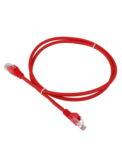 Патч-корд LANMASTER LSZH UTP кат.5e, 9.0 м, красный LANMASTER LAN-PC45/U5E-9.0-RD в Москве Патчкорды (медные) Pintop.ru
