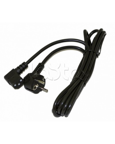 Кабель питания монитор-компьютер Hyperline PWC-IEC13A-SHM-3.0-BK в Москве Патч-корды и пигтейлы Pintop.ru