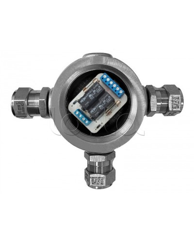 Магнито-Контакт УК-ВК-Ех-12 АЯКС Т, с тремя кабельными вводами ВН25 в Москве Комутационные взрывозащищенные коробки Pintop.ru