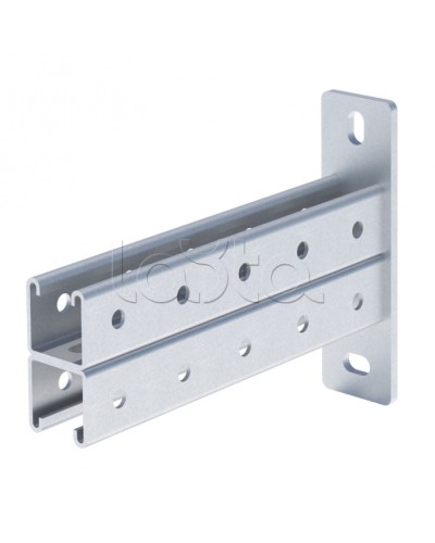 STRUT-консоль двойная 41х41 мм, основание 350 мм EKF (stkd414135) в Москве Аксессуары для лотков Pintop.ru