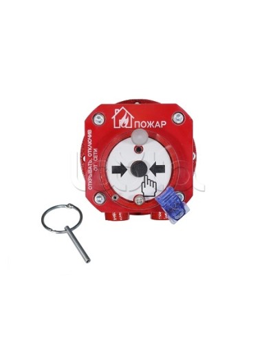 Извещатель пожарный ручной взрывозащищенный Спектрон-512-Exd-Н-ИПР-В-HART в Москве Пожарные извещатели (Ex) Pintop.ru