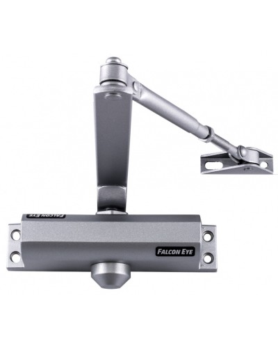 Доводчик дверной Falcon Eye FE-B2W (серебро) в Москве Доводчики Pintop.ru
