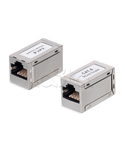 Проходной адаптер RJ45-RJ45 Cabeus (CA-8P8C-C6-SH) в Москве Коннекторы Pintop.ru