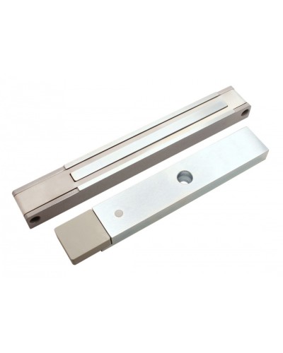 Электромагнитный замок с датчиком состояния двери ALeko ALM-200P (12В серый) в Москве Электромагнитные замки Pintop.ru