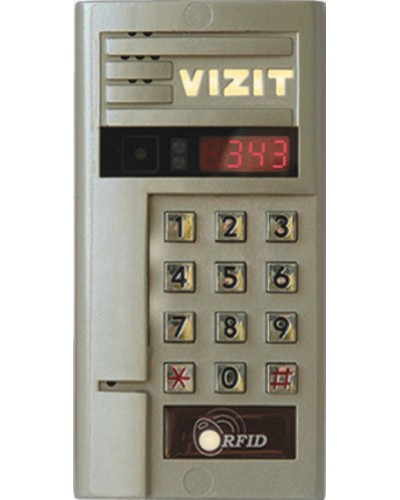 Блок вызова домофона Vizit БВД-343RCPL в Москве Блоки вызова многоабонентные Pintop.ru