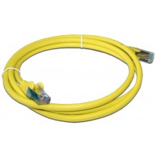 Патч-корд RJ45 - RJ45, 4 пары, FTP, категория 6, 3 м, желтый, LSZH LANMASTER LAN-PC45/S6-3.0-YL