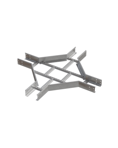 Х-разветвитель лестничный 100х800х1,5 мм N КМ-профиль (LXD100-800-1.5 N) в Москве Аксессуары для лотков Pintop.ru