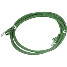 Патч-корд RJ45 - RJ45, 4 пары, UTP, категория 6, 1 м, зеленый, LSZH LANMASTER LAN-PC45/U6-1.0-GN