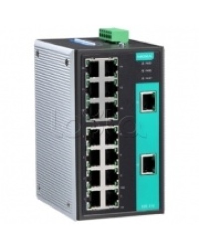 Коммутатор неуправляемый промышленный 16-портовый Moxa EDS-316 в Москве Коммутаторы Pintop.ru