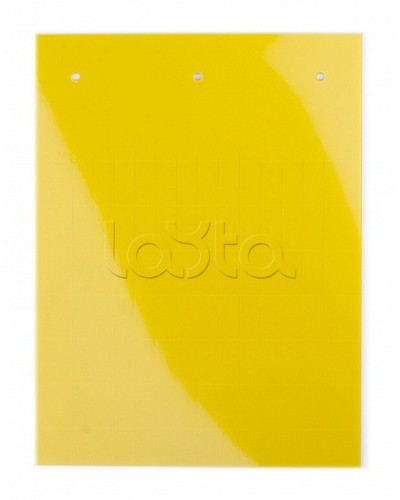 Табличка полужесткая. Клейкое основание. ПВХ-0,5. Желтая DKC TAS178AY в Москве Аксессуары для лотков Pintop.ru
