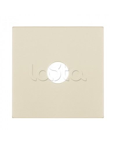 Накладка розетки TV (бежевый матовый) LK80 Экопласт (845102-1) в Москве Розетки компьютерные и телефонные Pintop.ru
