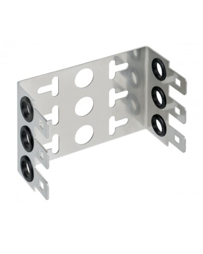 Хомут монтажный глубиной 50мм для крепления 3-х плинтов типа Krone Cabeus FW-30 в Москве Кроссовое оборудование тип Krone Pintop.ru