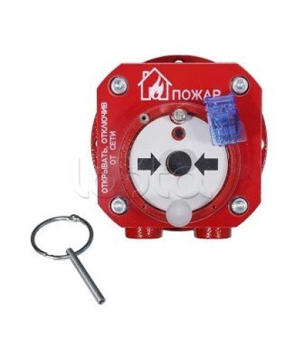 Взрывозащищенный ручной извещатель Спектрон-512-Exd-А-ИПР-В-Modbus в Москве Пожарные извещатели (Ex) Pintop.ru