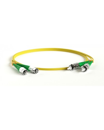 Патч-корд волоконно-оптический Hyperline FC-D2-9-MTRJM/UR-MTRJM/UR-H-5M-LSZH-YL в Москве Патч-корды оптические Pintop.ru