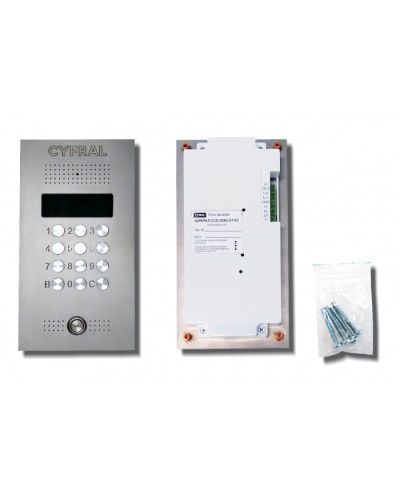 Цифрал CCD-2094.3/TVC Микропроцессорный блок вызова в Москве Абонентские аудиоустройства Pintop.ru