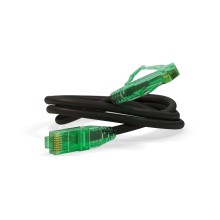 Патч-корд Hyperline PC-LPM-UTP-RJ45-RJ45-C6a-1M-LSZH-BK