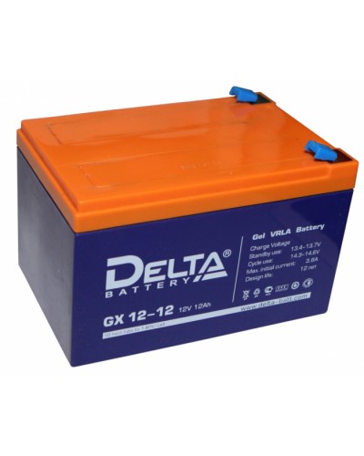Аккумулятор свинцово-кислотный Delta GX 12-12 в Москве Электротехническое оборудование Pintop.ru