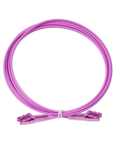 Оптический коммутационный шнур дуплексный, OM4, 2х50/125, LC-LC, 7 м Eurolan (41F-40-LC-LC-07) в Москве Патч-корды и пигтейлы Pintop.ru