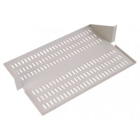 Полка для стойки перфорированная консольная 2U, глубина 300 мм ЦМО МС-30.2-9005