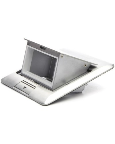 Люк в пол на 2 модуля (45х45мм), стальной Экопласт 70021 в Москве Системы лючков и колонн Pintop.ru