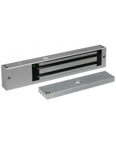 Smartec ST-EL260DL-SL - Электромагнитный замок, внутреннее исполнение, СИД, датчик положения двери, усилие 260-280 кг. в Москве Электромеханические замки Pintop.ru