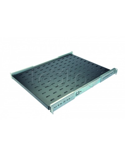 Полка выдвижная до 30 кг, 750 мм Eurolan (60A-03-75-11BL) в Москве Полки для шкафов и стоек Pintop.ru