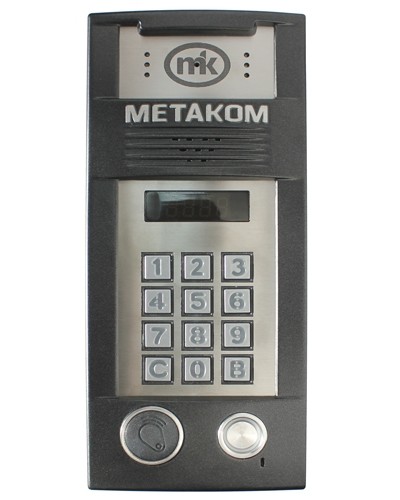 Блок вызова Метаком MК2018-TMRFV в Москве Блоки вызова многоабонентные Pintop.ru