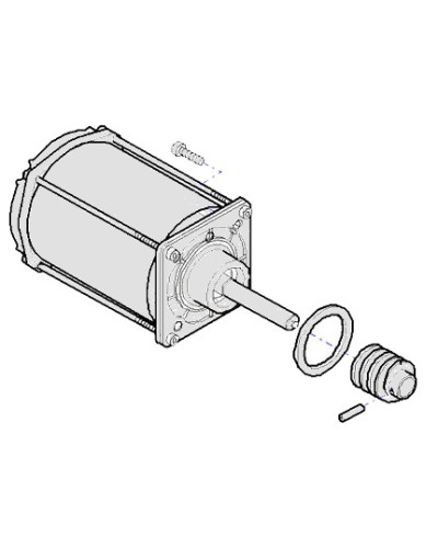 Корпус редуктора G12000 Came 119RIG102 в Москве Запчасти для шлагбаумов и автоматики Pintop.ru