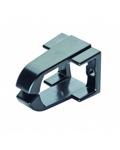 Кольцо пластик, 43 x 65 x 43 мм, черный Eurolan (60A-19-02BL) в Москве Аксессуары для стоек и шкафов Pintop.ru