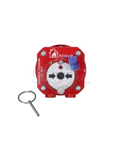 Извещатель пожарный ручной взрывозащищенный Спектрон-512-Exd-Н-ИПР-А-Modbus в Москве Пожарные извещатели (Ex) Pintop.ru