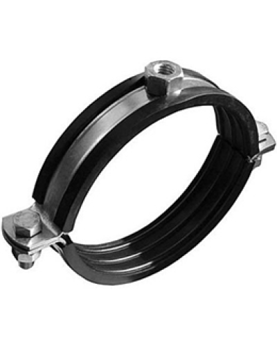 Хомут трубный 1 ̋̋ (32-35мм) М8 (1шт) Экопласт 59916-1 в Москве Аксессуары для кабель-канала Pintop.ru