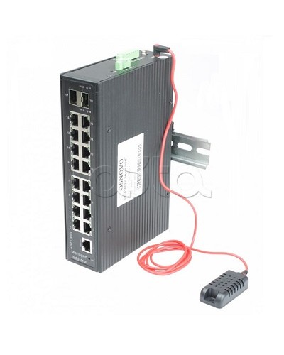 Коммутатор OSNOVO SW-81602/ILS (Port 90W, 600W) в Москве Модули SFP/XFP/GBIC Pintop.ru