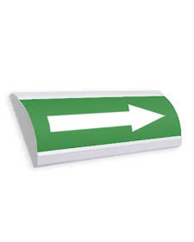 Оповещатель табло световое полусферическое Электротехника и Автоматика ЛЮКС-24 Выход стрелка вправо в Москве Оповещатели Pintop.ru