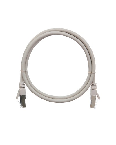 Шнур коммутационный 2хRJ45/8P8C S/FTP кат.6 (NMC-PC4SE55B-020-GY) NIKOMAX (2 м) в Москве Патчкорды (медные) Pintop.ru
