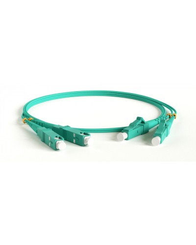 Патч-корд волоконно-оптический Hyperline FC-D2-503-SC/PR-SC/PR-H-10M-LSZH-AQ в Москве Патч-корды оптические Pintop.ru